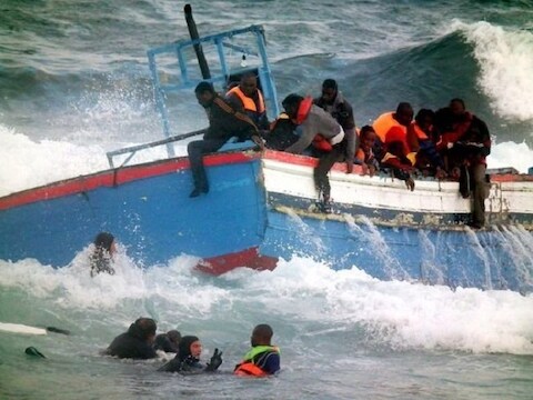 Een nieuwe tragedie voor de kust van Lampedusa heeft weer doden geëist (archiefbeeld).