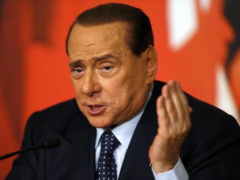 De Italiaanse oud-premier Silvio Berlusconi.