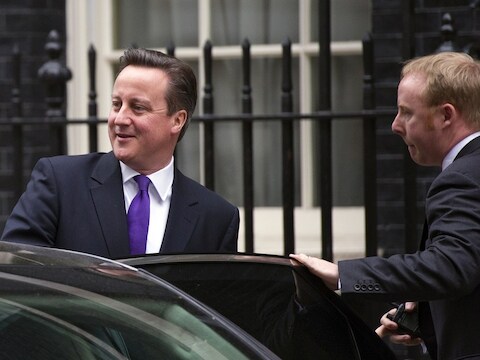 Brits premier David Cameron.