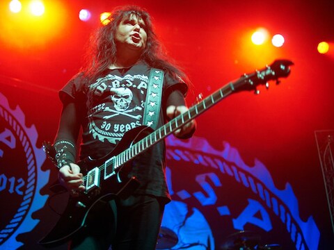 Frontman Blackie Lawless van W.A.S.P..