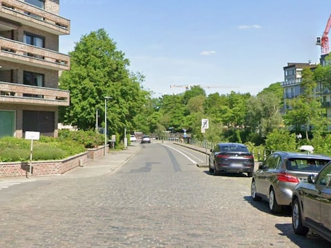 Archiefbeeld van de Damkaai, vanaf de Dam bekeken.