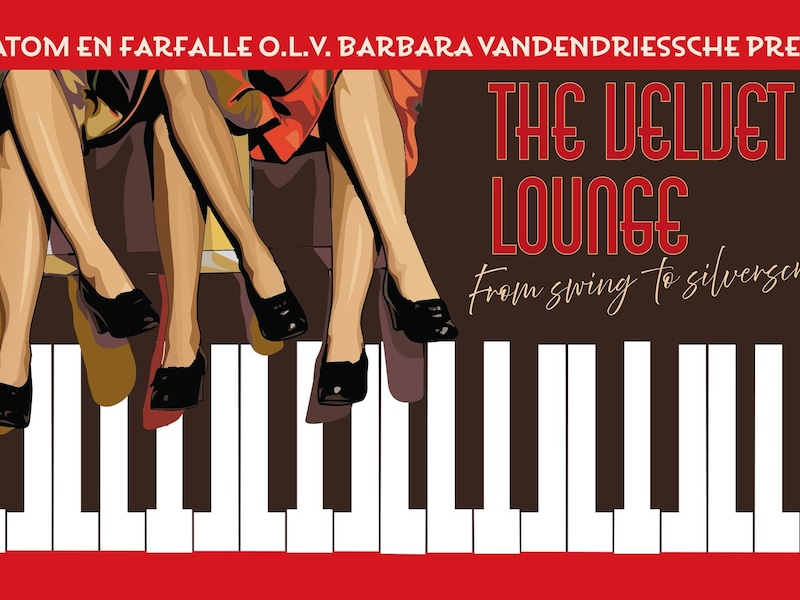 Dameskoor VocAtom en jeugdkoor Farfalle uit Denderhoutem brengen het muzikaal totaalproject The Velvet Lounge.