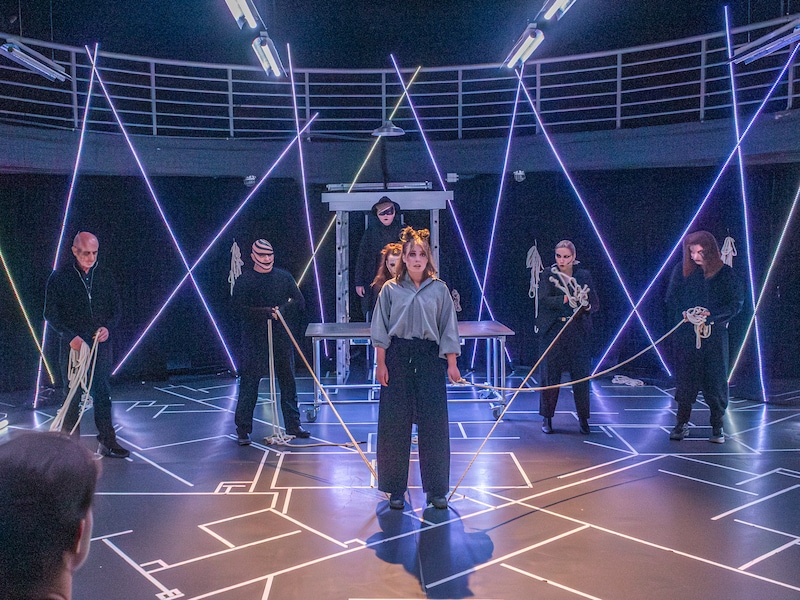 Een scène uit ‘De Bende van Nijvel: de musical’