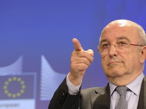 Europees Commissaris voor Concurrentie Joaquin Almunia benadrukt hoe ernstig de inbreuken waren.