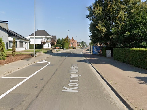 De Koning Albertstraat in Weelde (Ravels).