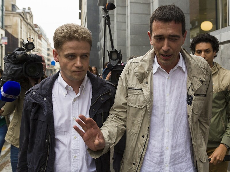 De advocaten van Mehdi Nemmouche Sébastien Courtoy (rechts) en Henri Laquay (links).
