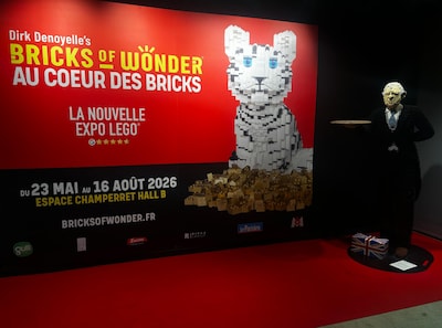 Vlaams kunstenaar Dirk Denoyelle opent grootste solo LEGO-kunsttentoonstelling ter wereld in Parijs