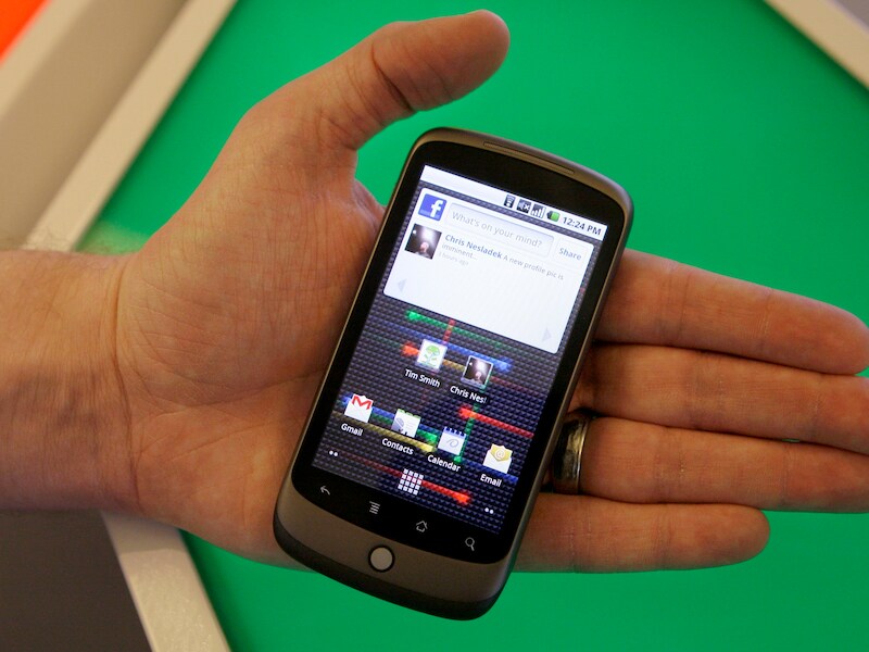 De Nexus One mag niet meer verkocht worden in de VS.