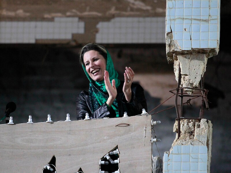 Aisha Kadhafi.