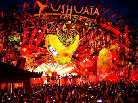 Dimitri Vegas & Like Mike in club Ushuaïa in Ibiza.