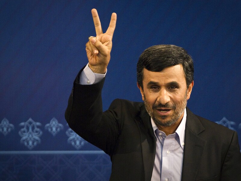 President Mahmoed Ahmadinejad.
