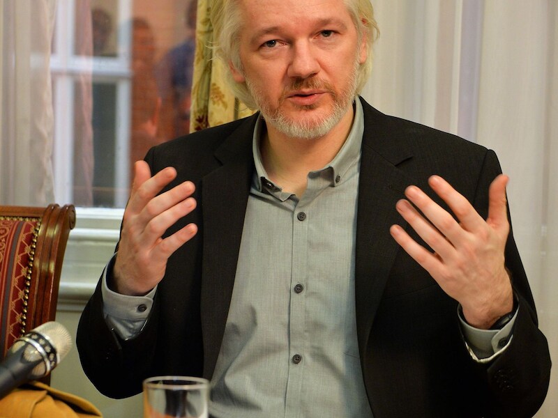 Julian Assange.
