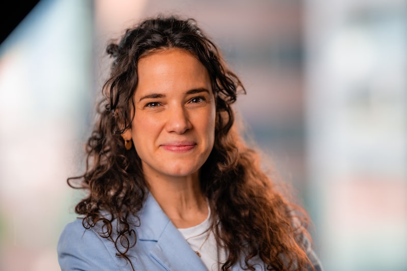 Political journalist at HLN, Isolde Van den Eynde.