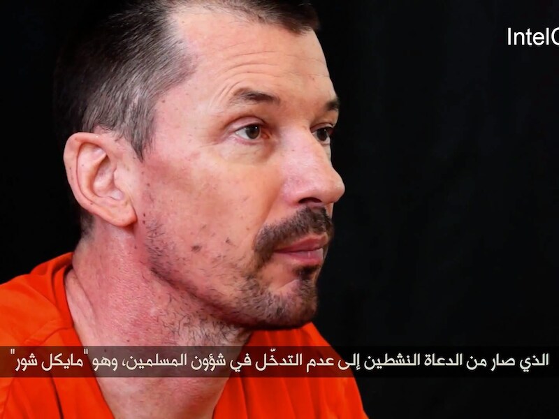 John Cantlie was deze week voor de derde maal te zien in een propagandavideo.
