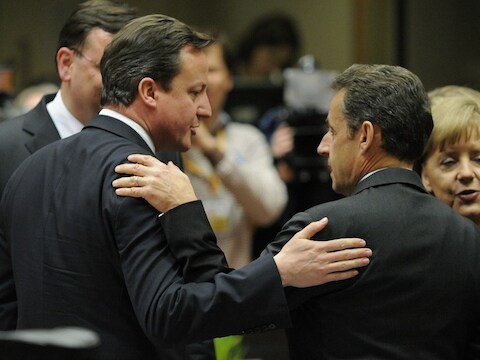 David Cameron en Nicolas Sarkozy