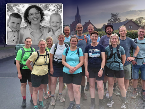 Vorig jaar stierven in enkele maanden tijd zowel Seppe, Marlies als Renée. Voor hen neemt een groepje familie en vrienden aan de 100 km van de Dodentocht deel. 