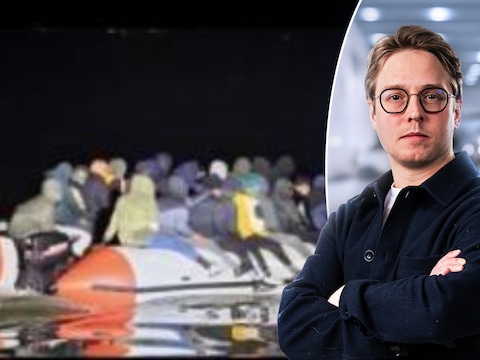 Aan de kust vertrokken dit jaar al 30 bootjes met transmigranten. Rechts: politiek journalist Timmie van Diepen.