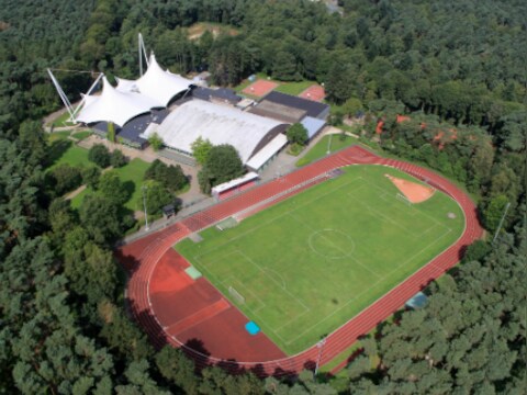 Het sportcentrum Sport Vlaanderen in Herentals.