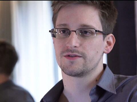 Klokkenluider Edward Snowden