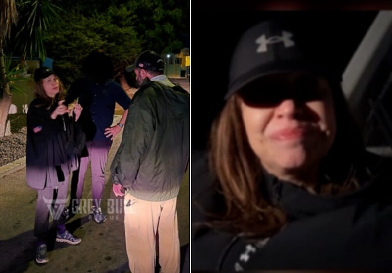 Al final del vídeo podéis ver algunas fotos de Machado y el equipo de rescate. 