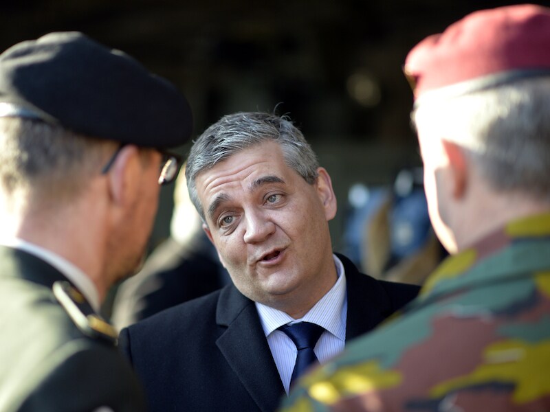 Minister van Defensie Steven Vandeput.
