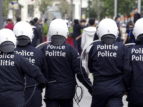 Het optreden van de politie bij de rellen in Molenbeek