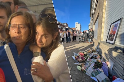 Honderden aanwezigen op stille mars ter ere van Herwin (56) die op straat werd doodgeslagen in Zeebrugge: “Onmogelijk om de wereld voor te stellen zonder hem”