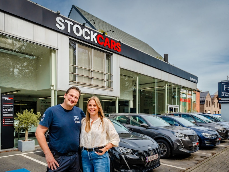 Frederik en Evelien van StockCars Maldegem