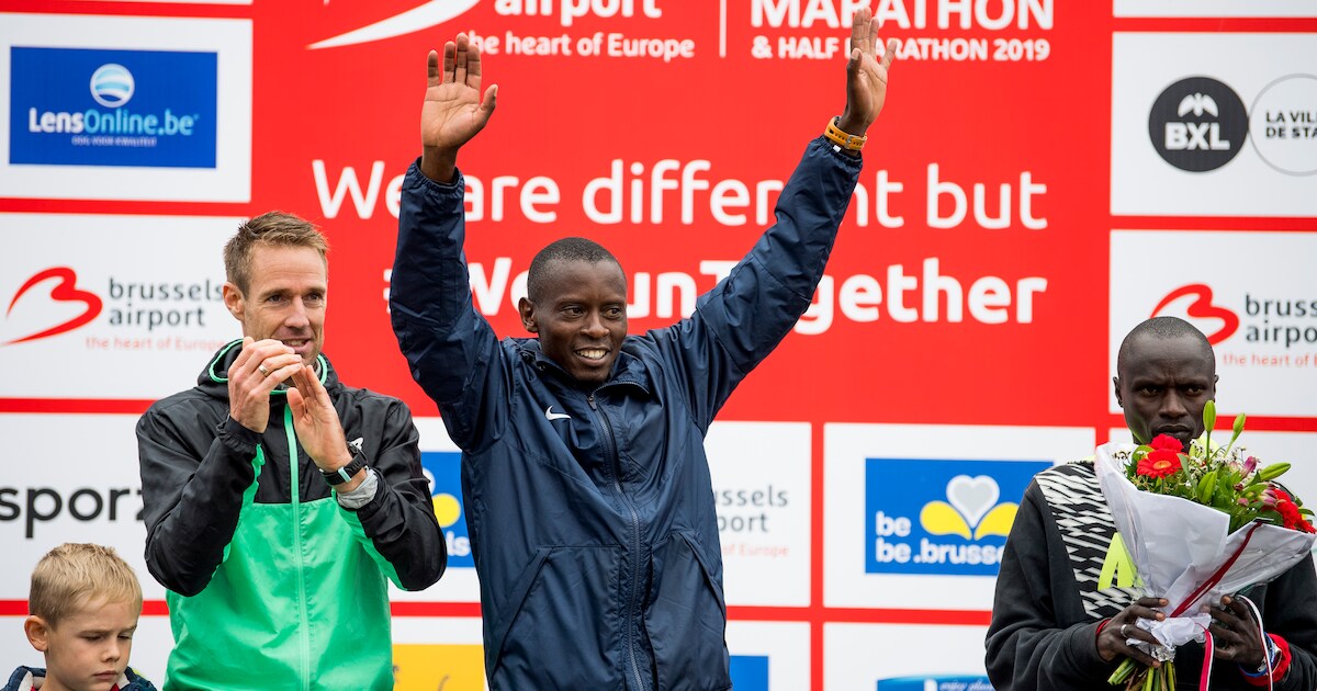 Michael Chege en Kabi Nassam toppen marathon in Brussel, Naert tweede ...