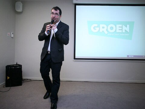 Voorzitter Wouter Van Besien.