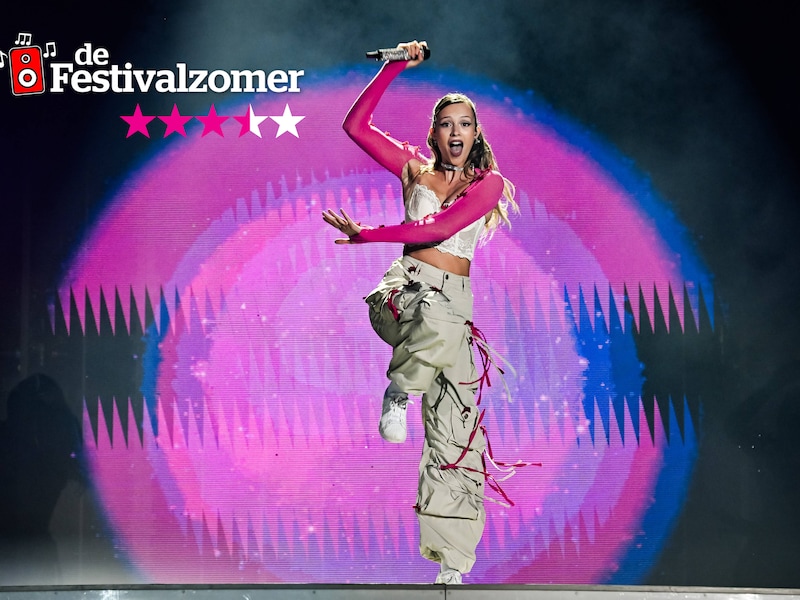 RECENSIE. Angèle op Pukkelpop: enthousiaste discoprinses, maar festivalpubliek toont zich koele minnaar