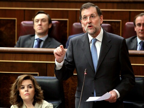 Spaans premier Mariano Rajoy.