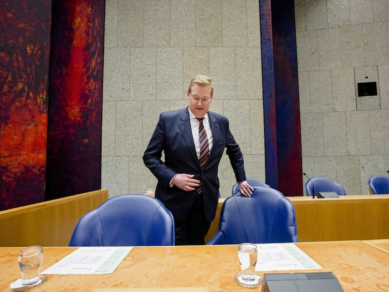 De Nederlandse Veiligheidsminister Ard van der Steur.