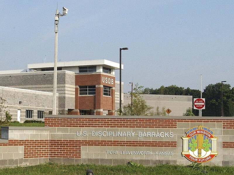 Fort Leavenworth, in Kansas, waar de verdachte sinds vorige vrijdag is ondergebracht.