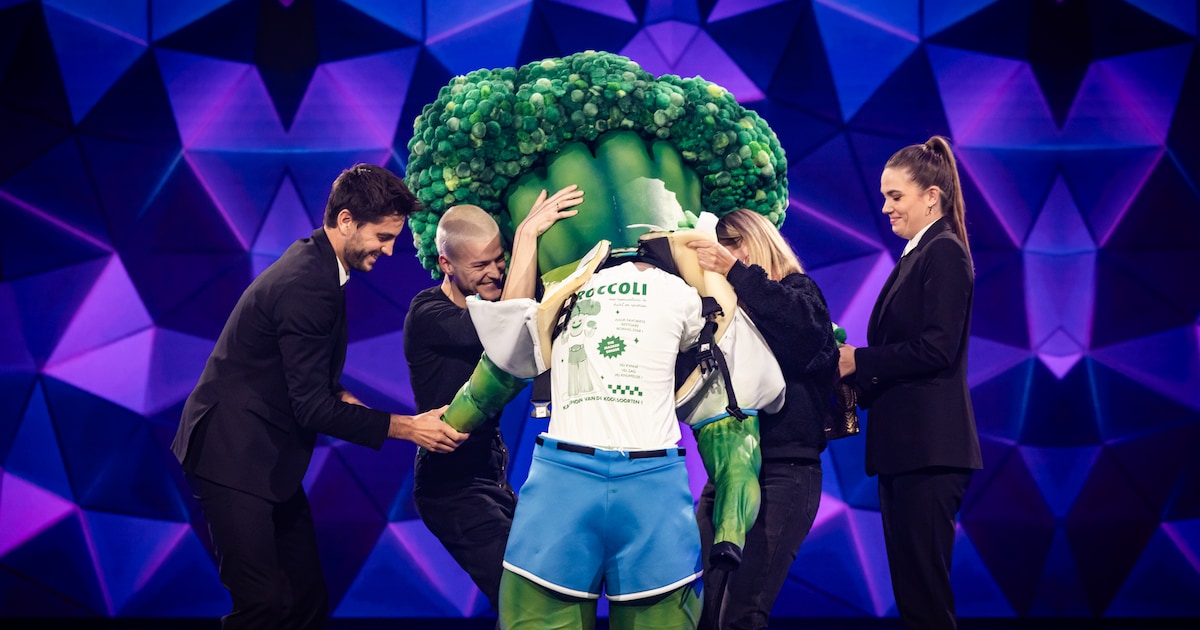 Broccoli is uitgezongen en moet ‘The Masked Singer’ verlaten: “Niemand ...