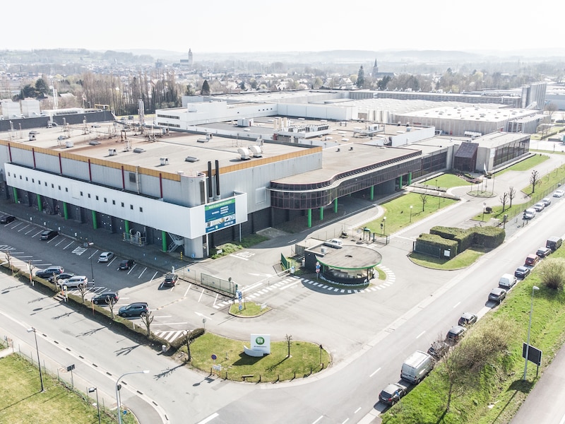 De site van BelGan in Oudenaarde.