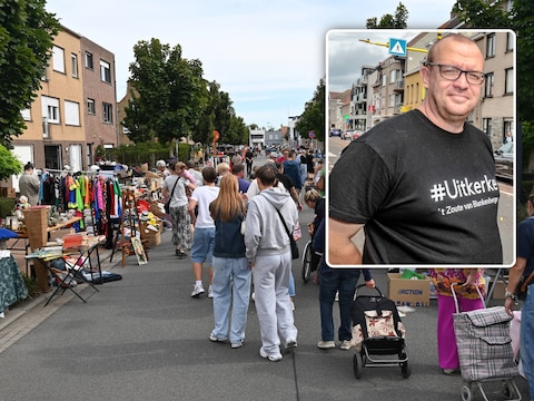 Er is opnieuw rommelmarkt in verschillende straten, Inzet: Bart Laforce is voorzitter van de Handelsgebuurtekring Uitkerke.