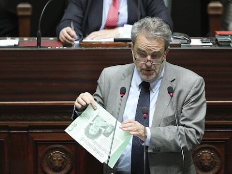 Gerolf Annemans noemt de povere Vlaams Belang-resultaten 'geen verrassing'.