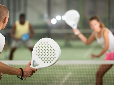 Archiefbeeld: padelspelers