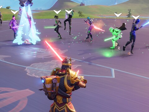 De lightsabers zijn tijdelijk terug in Fortnite. De bekende lichtzwaarden uit Star Wars maken een korte comeback in de game ter ere van Star Wars Day.