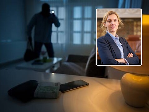 De inbreker was volgens openbaar aanklaagster Catherine Van de Heyning (inzet) goed voorbereid. 