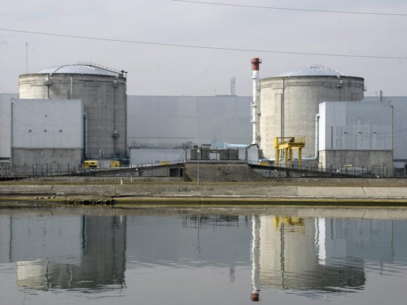 De kerncentrale in het Franse Fessenheim.