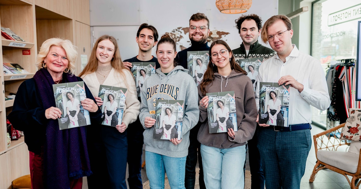 Eerste Limburgse studentenkrant Tussenuit feestelijk gelanceerd in Hasselt