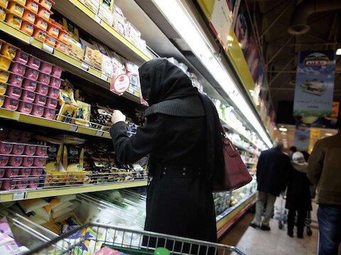 Supermarkt.