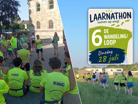 Laarnathon 2026 is een groot succes, Inzet: Affiche Laarnathon