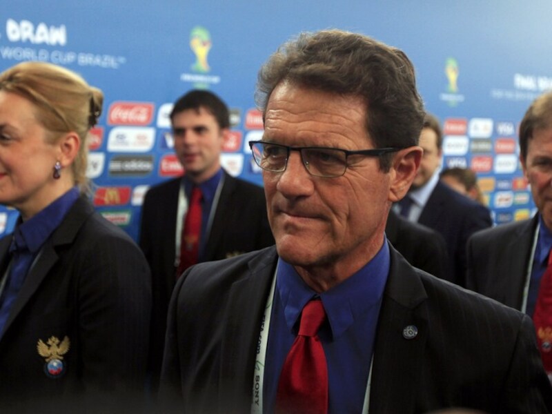 Fabio Capello zal ook niet ontevreden zijn met de loting.