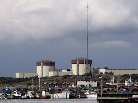 De kerncentrale van Ringhals.
