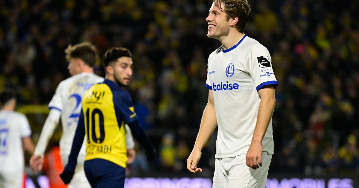 “We zijn bestolen”: AA Gent blijft achter met punt op Union, ref Bourdeaud’hui geeft toe dat gelijkm