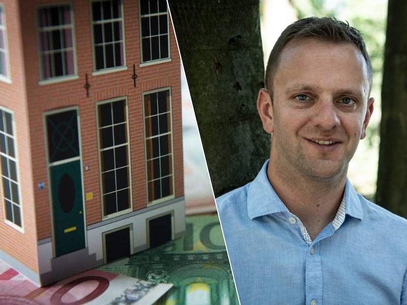 Illustratiebeeld sociale woningen/ bevoegd schepen Arno Aerden (Vooruit)