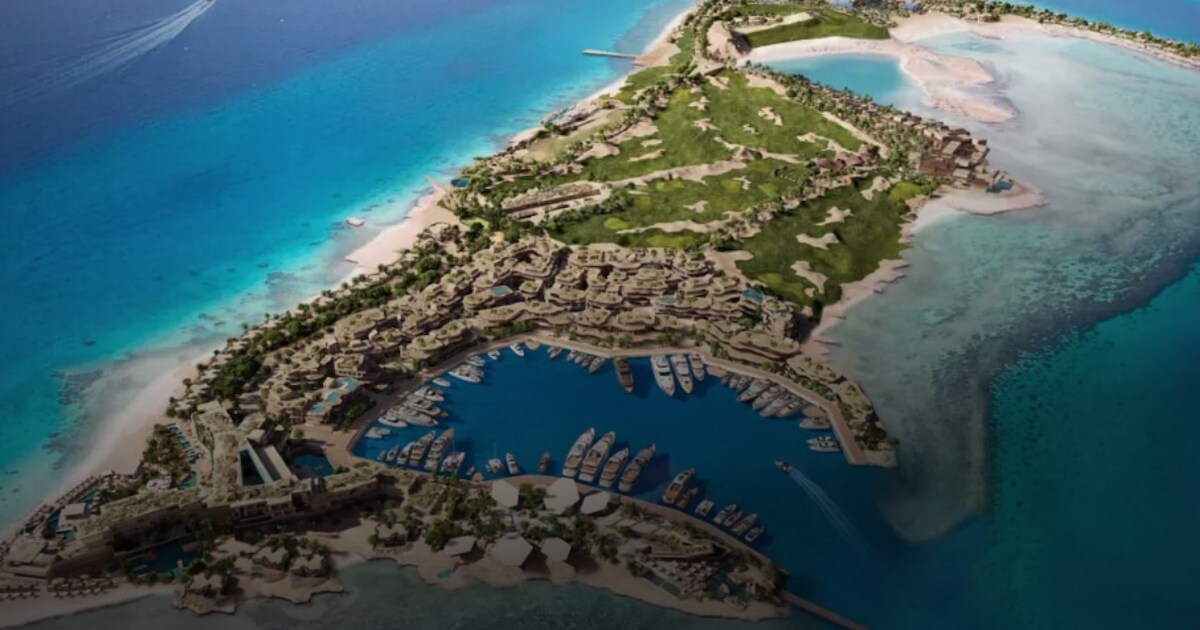 Saoedi-Arabië opent luxueus vakantie-eiland in Rode Zee | Buitenland ...